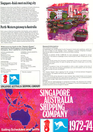 EASTERN QUEEN 1972-74 Brochure - www.simplonpc.co.uk