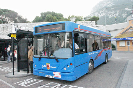 Gibraltar Buses - Photo: © Ian Boyle, 1st  November 2011 - www.simplonpc.co.uk