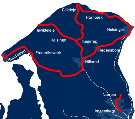 Lokalbanen Map