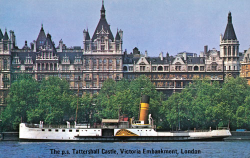 PS TATTERSHALL CASTLE - Simplon Postcards - simplonpc.co.uk -