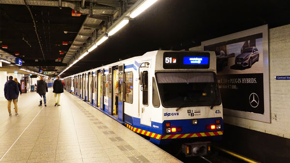 GVB Amsterdam Metro - S1/S2 - www.simplonpc.co.uk