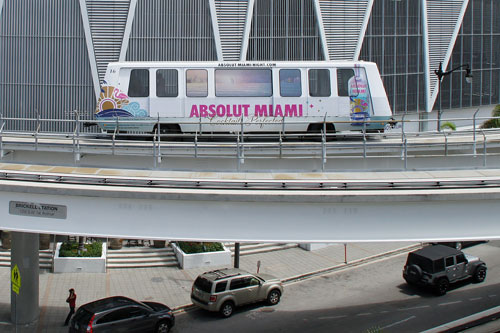 Miami Metromover - CELBRITY ECLIPSE 2012 Cruise - Photo: © Ian Boyle, April 2012 - www.simplonpc.co.uk