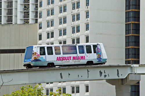 Miami Metromover - CELBRITY ECLIPSE 2012 Cruise - Photo: © Ian Boyle, April 2012 - www.simplonpc.co.uk