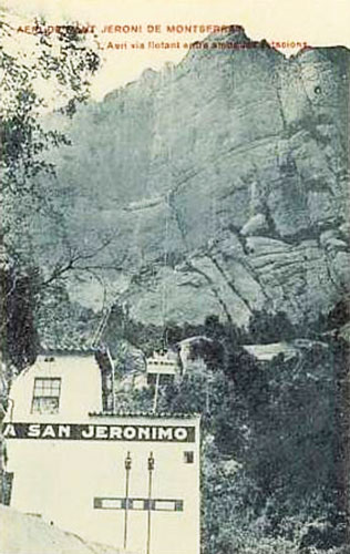 Montserrat - Aeri de Montserrat - www.simplompc.co.uk - Simplon Postcards