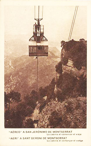Montserrat - Aeri de Montserrat - www.simplompc.co.uk - Simplon Postcards