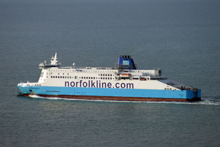 MAERSK DELFT - DFDS Seaways - www.simplonpc.co.uk
