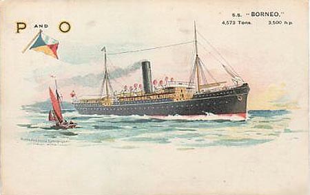Borneo (1895) P&O