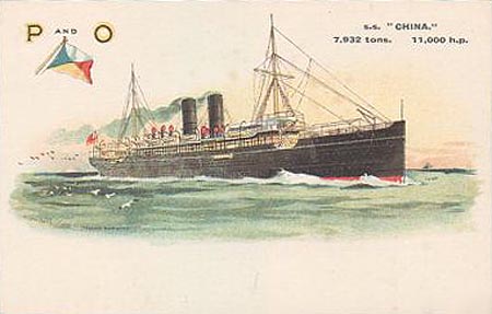 P&O CHINA (1896-1928)