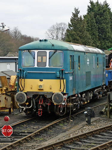 Class 73 E6047 - Photo: ©2013 Ian Boyle - www.simplonpc.co.uk