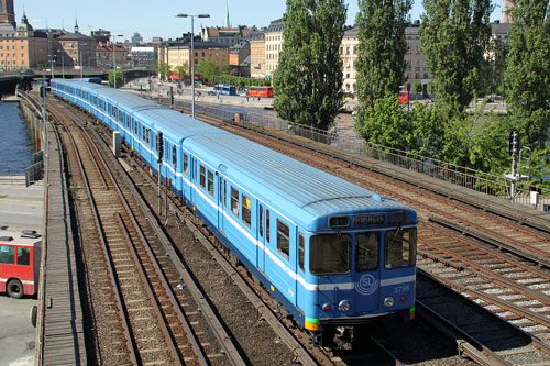 STOCKHOLM TRAMS, LIGHT RAIL & Metros -  www.simplonpc.co.uk - Simplon Postcards