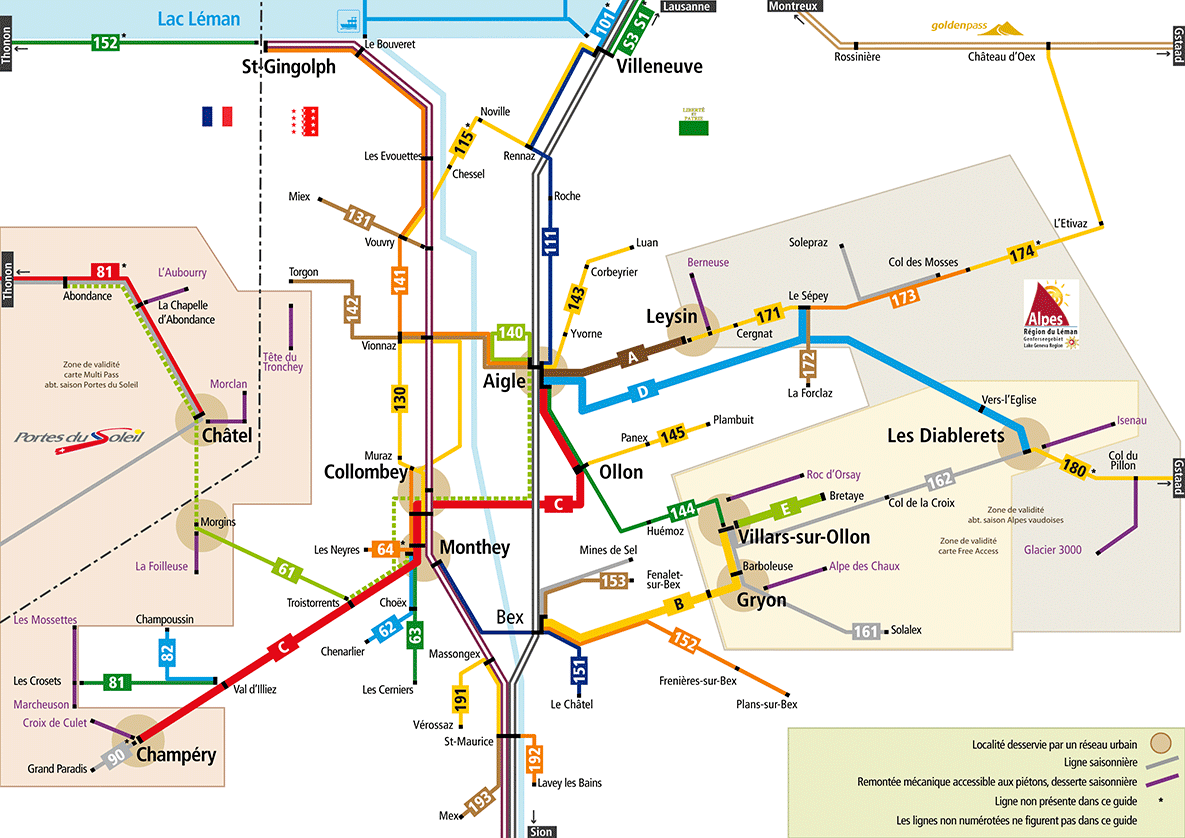 TPC Schematic Map