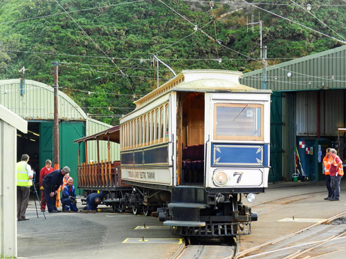 Manx Electric Railway - Photo: ©2013 Mike Tedstone - www.simplompc.co.uk - Simplon Postcards