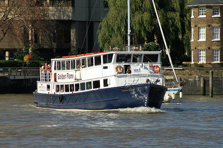 Golden Flame- Capital Pleasure Boats -  Photo: © Ian Boyle - www.simplonpc.co.uk