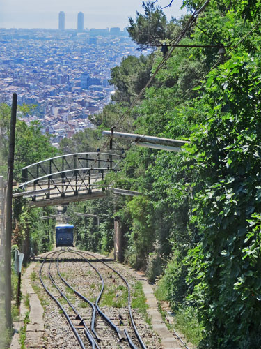 Barcelona - Tibidabo Funicular - Photo: © Ian Boyle, 7th July 2013 - www.simplompc.co.uk - Simplon Postcards