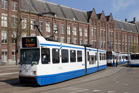 GVB Amsterdam Trams - BN 12G - www.simplonpc.co.uk