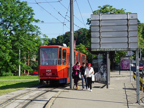 Belgrade KT4 Tram - www.spimplonpc.co.uk - Photo: ©Ian Boyle 17th May 2016