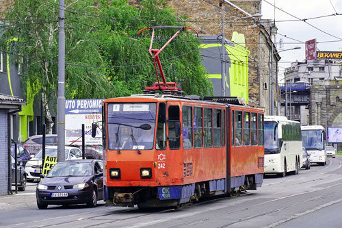 Belgrade KT4 Tram - www.spimplonpc.co.uk - Photo: ©Ian Boyle 17th May 2016