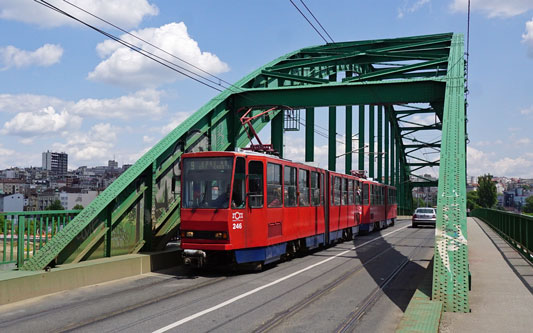 Belgrade KT4 Tram - www.spimplonpc.co.uk - Photo: ©Ian Boyle 17th May 2016