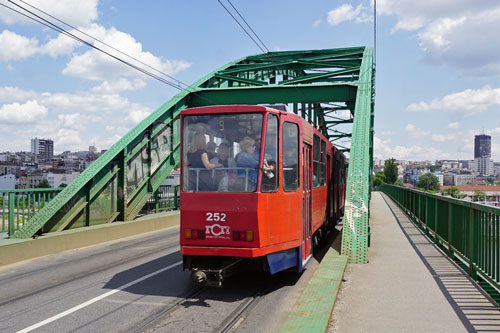 Belgrade KT4 Tram - www.spimplonpc.co.uk - Photo: ©Ian Boyle 17th May 2016