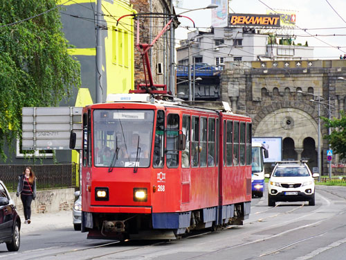 Belgrade KT4 Tram - www.spimplonpc.co.uk - Photo: ©Ian Boyle 17th May 2016