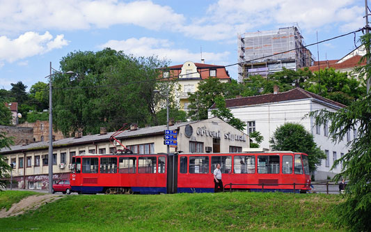 Belgrade KT4 Tram - www.spimplonpc.co.uk - Photo: ©Ian Boyle 17th May 2016