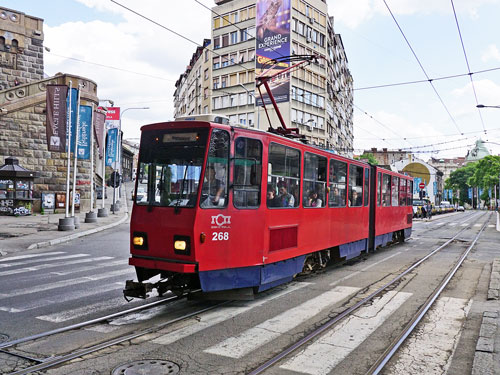 Belgrade KT4 Tram - www.spimplonpc.co.uk - Photo: ©Ian Boyle 17th May 2016