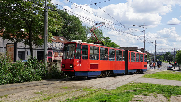 Belgrade KT4 Tram - www.spimplonpc.co.uk - Photo: ©Ian Boyle 17th May 2016