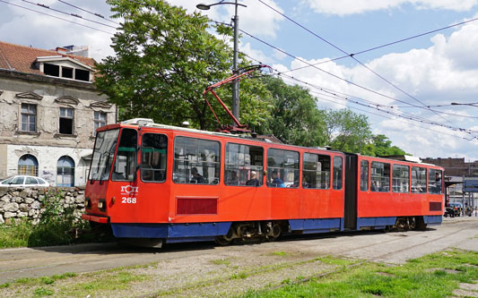 Belgrade KT4 Tram - www.spimplonpc.co.uk - Photo: ©Ian Boyle 17th May 2016