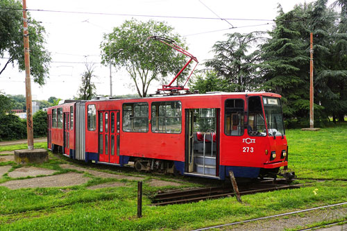 Belgrade KT4 Tram - www.spimplonpc.co.uk - Photo: ©Ian Boyle 17th May 2016