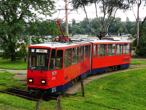 Belgrade KT4 Trams - www.simplonpc.co.uk - Photo: Ian Boyle 17th May 2016