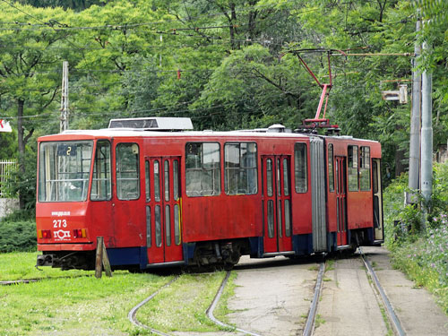 Belgrade KT4 Tram - www.spimplonpc.co.uk - Photo: ©Ian Boyle 17th May 2016