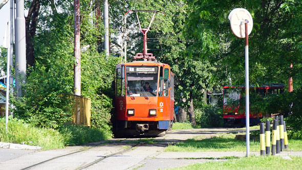 Belgrade KT4 Tram - www.spimplonpc.co.uk - Photo: ©Ian Boyle 17th May 2016