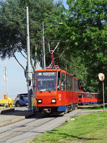 Belgrade KT4 Tram - www.spimplonpc.co.uk - Photo: ©Ian Boyle 17th May 2016