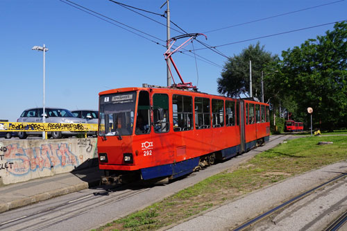 Belgrade KT4 Tram - www.spimplonpc.co.uk - Photo: ©Ian Boyle 17th May 2016