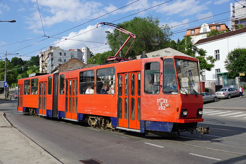 Belgrade KT4 Tram - www.spimplonpc.co.uk - Photo: ©Ian Boyle 17th May 2016