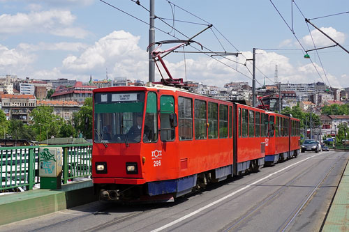 Belgrade KT4 Tram - www.spimplonpc.co.uk - Photo: ©Ian Boyle 17th May 2016