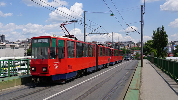 Belgrade KT4 Tram - www.spimplonpc.co.uk - Photo: ©Ian Boyle 17th May 2016