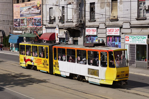 Belgrade KT4 Tram - www.spimplonpc.co.uk - Photo: ©Ian Boyle 17th May 2016