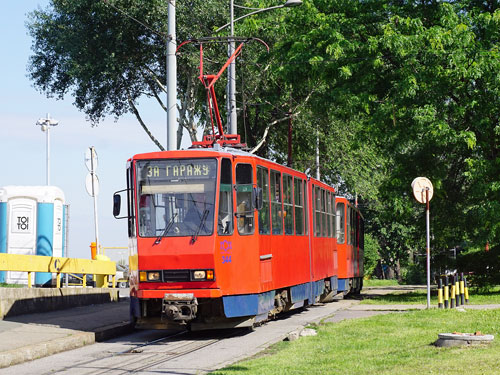 Belgrade KT4 Tram - www.spimplonpc.co.uk - Photo: ©Ian Boyle 17th May 2016