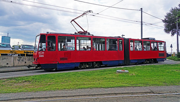 Belgrade KT4 Tram - www.spimplonpc.co.uk - Photo: ©Ian Boyle 17th May 2016