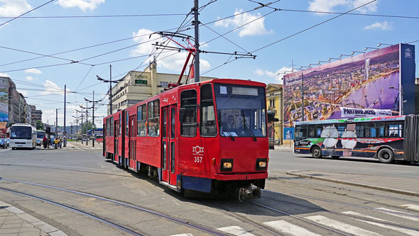 Belgrade KT4 Tram - www.spimplonpc.co.uk - Photo: ©Ian Boyle 17th May 2016