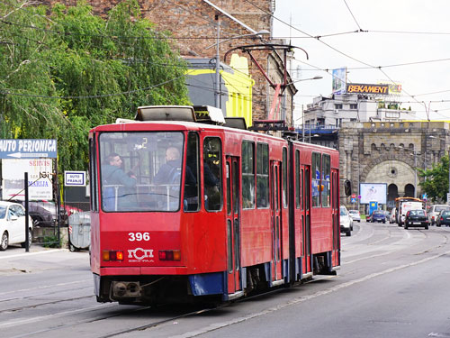 Belgrade KT4 Tram - www.spimplonpc.co.uk - Photo: ©Ian Boyle 17th May 2016