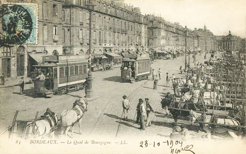 Tramway de Bordeaux  1880-1958- www.simplonpc.co.uk