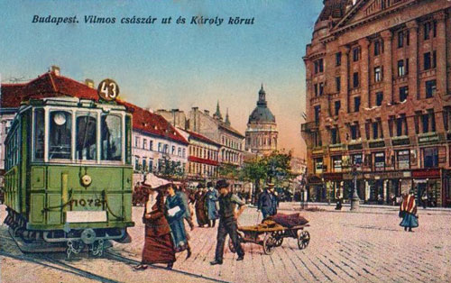 Budapest Trams - www.simplonpc.co.uk