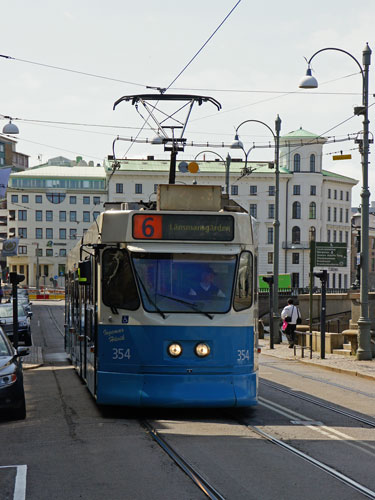 Gothenburg M31 Trams - Photo: ©2013 Ian Boyle - www.simplompc.co.uk - Simplon Postcards