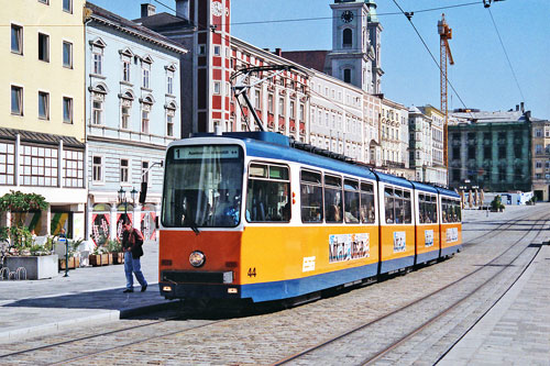 Linz Trams - www.simplompc.co.uk - Simplon Postcards