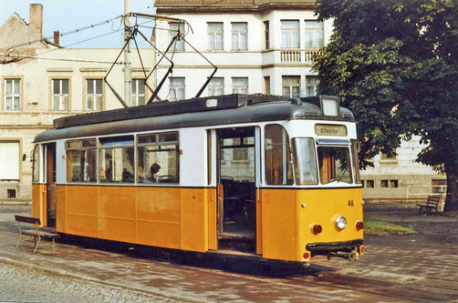 Nordhausen Trams - www.simplonpc.co.uk