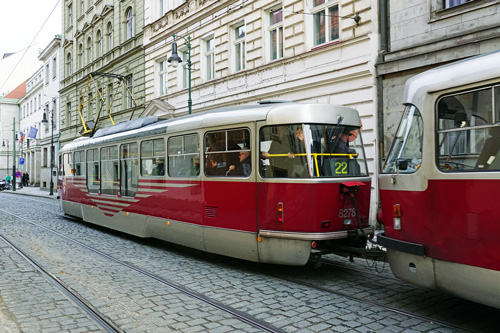 Prague Trams - Tatra T3R - www.simplonpc.co.uk