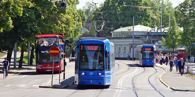 Stockholm Trams - Photo: ©2013 Ian Boyle - www.simplompc.co.uk - Simplon Postcards
