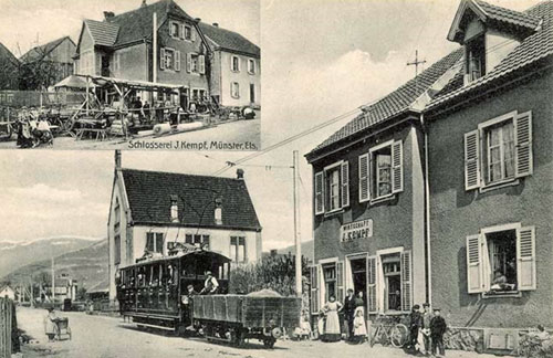 Tramway de Munster à la Schlucht - Simplon Postcards  - www.simplonpc.co.uk